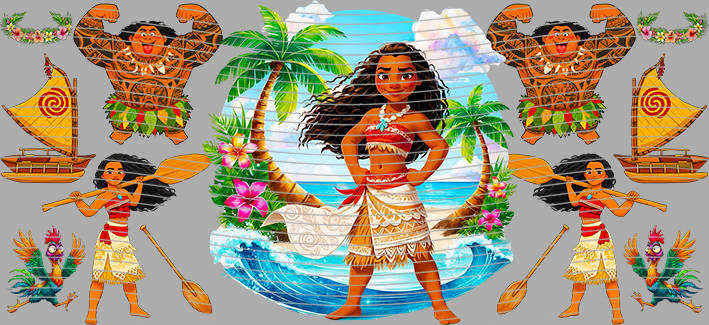 16oz Disney style-D-1479